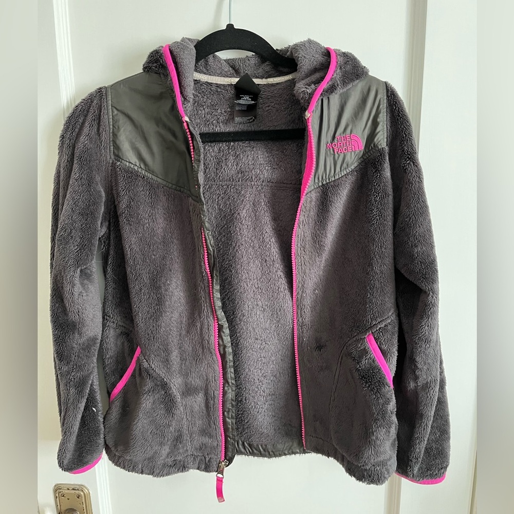 North Face Oso Fleece Jacket Dark Gray